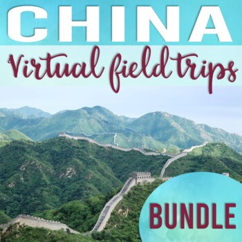 Preview of Ancient China Virtual Field Trip Bundle (Google Earth Exploration)