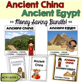 Ancient China and Ancient Egypt Bundle