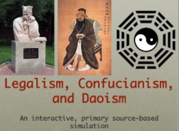 Preview of Ancient Chinese Philosophies: Legalism, Confucianism, and Daoism