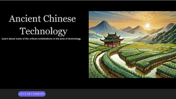 Preview of Ancient Chinese Technologies