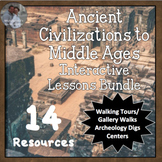 Ancient Civ - Middle Ages History Interactive Lessons Bund