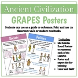 Ancient Civilization GRAPES Posters