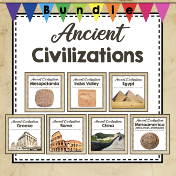 Preview of Ancient Civilization Unit Studies