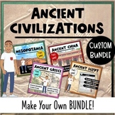 Ancient Civilizations / Ancient World Cultures: CUSTOM Bundle!
