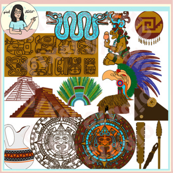 Ancient Civilizations-Aztec, Maya Cultural, Lifestyle Objects ...