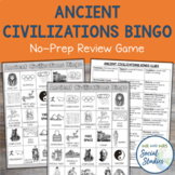 Ancient Civilizations Bingo | Mesopotamia, Egypt, India, C