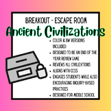 Ancient Civilizations- Breakout/Escape Room: Ancient Civil