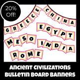 Bundle - Ancient Civilizations Bulletin Board Banners