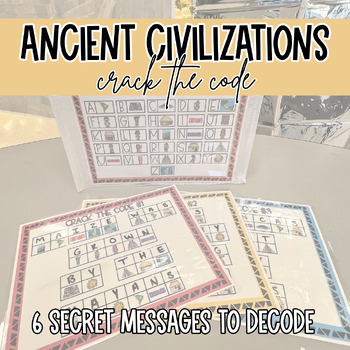 Preview of Ancient Civilizations Crack the Code | CKLA Grade 1 Knowledge Unit 5