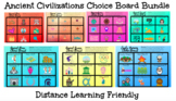 Ancient Civilizations Digital Choice Board Project BUNDLE: