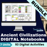 Ancient Civilizations Digital Notebook Bundle