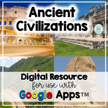 Preview of Ancient Civilizations Digital Resource Bundle Distance Learning