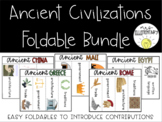 Ancient Civilizations Foldable Bundle for Interactive Notebooks