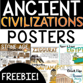 Ancient Civilizations Free Posters | Free Timelines | Free