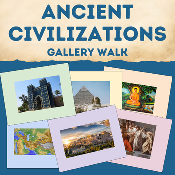 Preview of Ancient Civilizations Gallery Walk Activity