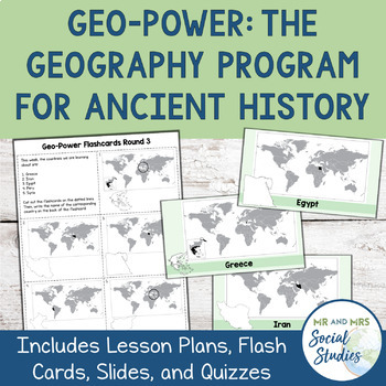 Preview of Ancient Civilizations Geography Program