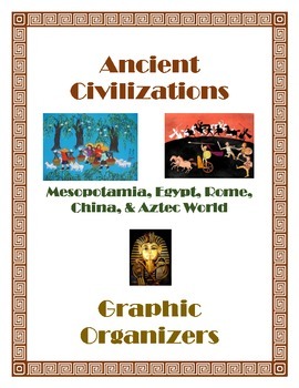 Preview of Ancient Civilizations Graphic Organizers