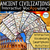 Ancient Civilizations Vocabulary | Interactive VocAPPulary