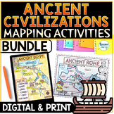 Ancient Civilizations Maps Mapping Activities Projects Ear