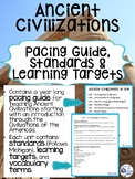 Ancient Civilizations Pacing Guide, Standards & Learning Targets