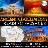 Ancient Civilizations Reading Comprehension Passages Summa