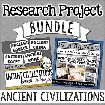 Preview of Ancient Civilizations Research BUNDLE