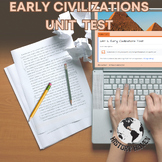 Ancient Civilizations Test - Assessment - Unit Test - Google Form