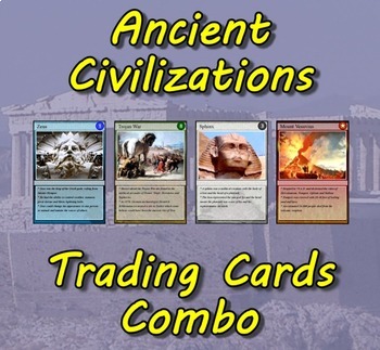 Preview of Ancient Civilizations Trading Cards Combo (Egypt-Greeks-Romans)