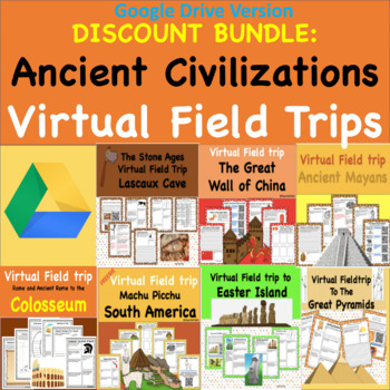 Preview of Ancient Civilizations Virtual Field Trip Pack for Google