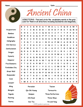 Ancient Civilizations BUNDLE 7 Word Search Puzzles By Puzzles To Print   Original 2775773 2 