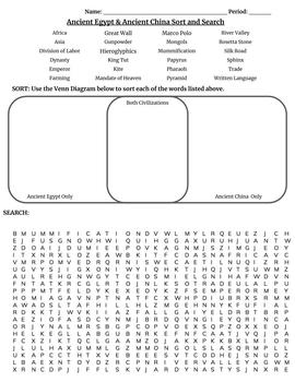 Ancient Civilizations Word Search Sort And Find Early Finishers   Original 4390869 2 