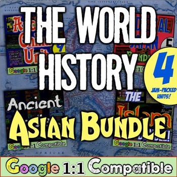 Preview of Ancient Civilizations World History Curriculum Asia | India, China, Japan, Islam