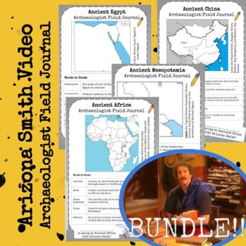 Preview of Ancient Eastern World History Arizona Smith Video Guide BUNDLE