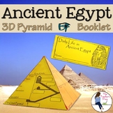 Ancient Egypt 3D Pyramid Foldable and Booklet Activities