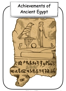 Preview of Ancient Egypt Achievements World History Lesson