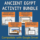Ancient Egypt Activities Bundle | Geography, Projects, Mum