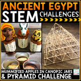 Ancient Egypt Activities STEM Challenges - Pyramids STEM Challenge Project