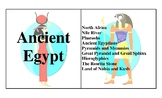 Ancient Egypt, Activities and Worksheets