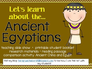 Preview of Ancient Egypt: Ancient Civilization Teaching Slide Show and Activity Resources