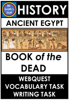 Preview of Ancient Egypt - BOOK of the DEAD - Webquest & Tasks