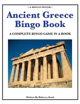 Preview of Ancient Greece Bingo Book