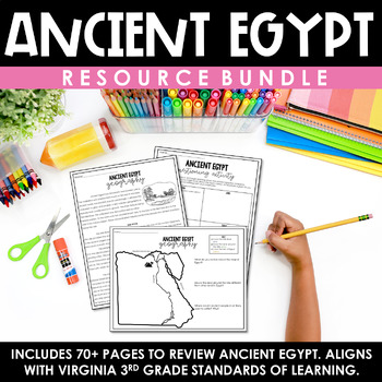 Preview of Ancient Egypt Activities | Printables and Resources | VA SOL