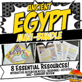 Ancient Egypt Bundle: Interactive Notebook Bundle or Indep
