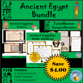 Ancient Egypt Bundle | Math | Drama | English | Unraveling