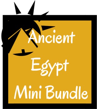 Preview of Ancient Egypt Bundle: Student Booklet, Vocab Flashcards, and Notebook File