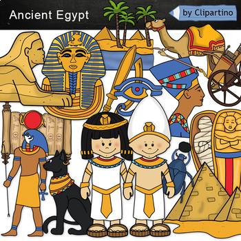 Preview of Ancient Egypt Clip Art Bundle /Ancient History Clip Art /Commercial use
