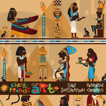 Preview of Ancient Egypt Clip Art