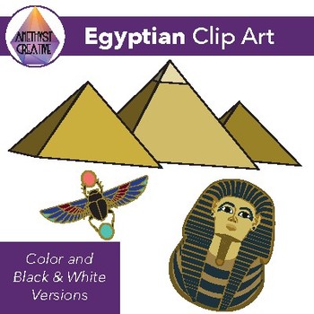 Preview of Ancient Egypt Clip Art Pack