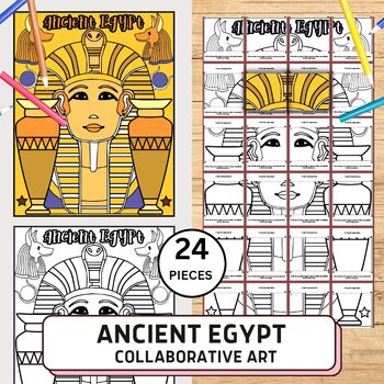 Preview of Ancient Egypt Collaborative Poster Project A Journey into Pharaonic Civilization