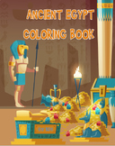Ancient Egypt Coloring Book For Kids